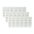 thumbnail image 1 of Sujetador Ajustable Para Mujeres 3 Filas De 6 Ganchos Tira De Cinta Extender Blanco-6 Ganchos-3pcs Una Talla, 1 of 5