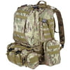 "AW 55L CP Camouflage Camping Bag 23x19x5.5"" Oxford Nylon Backpack Travel Hike Climb Military Tactical"