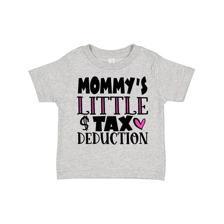 

Inktastic Mommy s Little Tax Deduction Pink Hearts Gift Toddler Boy or Toddler Girl T-Shirt