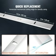 thumbnail image 4 of KFFKFF 13-inch Thickness Planer Blades, HSS Construction for Long-lasting Use, HRC55-60 Hardness, Pre-drilled for Quick Installation, Suitable for Woodworking, DIY, and Industrial Applications, 4 of 9