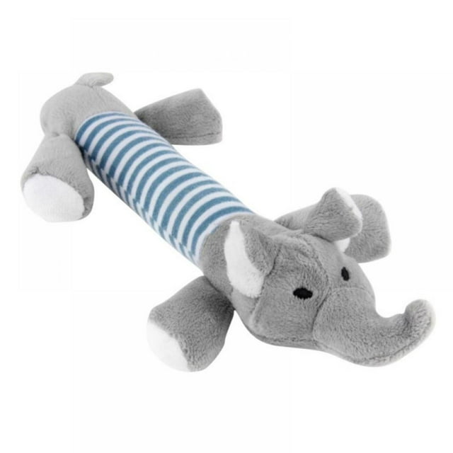 Pet Toy Plush Vocal Pet Striped Plush Toy For Small Medium Large Dogs