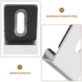 thumbnail image 3 of UPOUART 8Pcs Mirror Holder Fixing Clip Glass Fixing Clamp for Bathroom Furniture Hardware Accessories 1.4in, 3 of 8