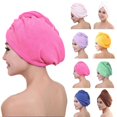 thumbnail image 2 of Microfiber Hair Wrap Towel Hat Turban Twist Quick Drying Dry Cap Ladies Bath Spa, 2 of 5