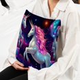 thumbnail image 6 of Starry Unicorn Throw Pillow Covers Set of 2, Velvet Cushion Case with Unique Patterns for Bed Pillows, 16x16 18x18 20x20 Inches,for Various Occasions, 6 of 6