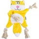 thumbnail image 1 of Juguetes para perros sin relleno para cachorros, juguetes masticables arrugados y chirriantes, juguete de peluche de ardilla con nudos de cuerda para perros pequeños (ardilla), 1 of 3