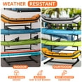 thumbnail image 2 of Heavy-Duty Freestanding Kayak Storage Rack - Holds 4 Kayaks/Canoes Vertical Stand for Garage,  Outdoor & Indoor (400lb Load Rating, Black), 2 of 8