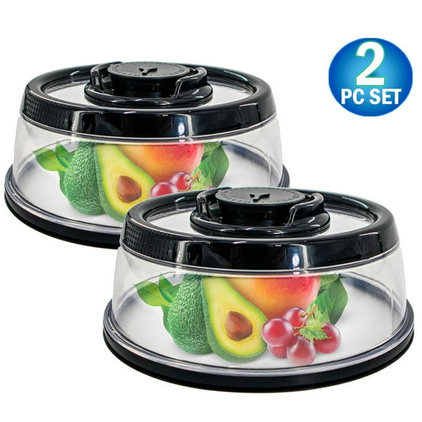 Vacuum Seal Food Storage Container with Reusable AirTight Seal