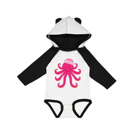 

Inktastic Octopus Ocean Sea Creature Girls Gift Baby Girl Long Sleeve Bodysuit