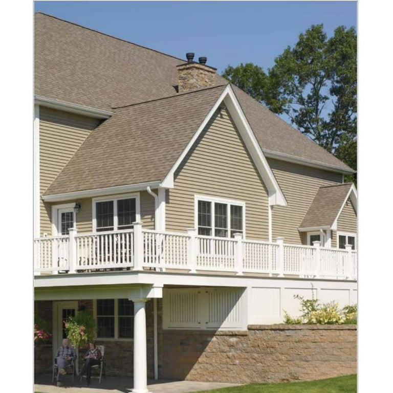 CertainTeed Monogram Horizontal Vinyl Siding (2 Square) Double 5in. Dutchlap Pacific Blue