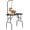 Black, variant on 32-inch Foldable Pet Dog Grooming Table with Adjustable Height Arm Drying Table for Home w/Noose for Small Dogs Cats Non-Slip Maximum Capacity Up to 220lbs