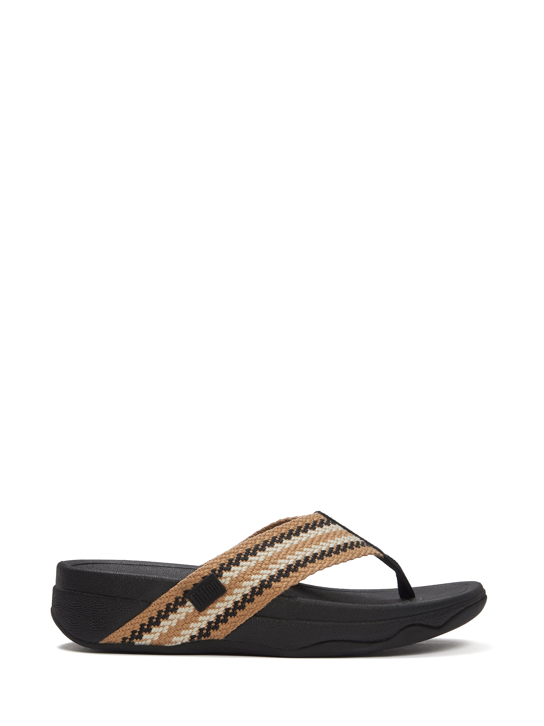 Fitflop Women's Surfa Stripe-Webbing Toe-Post Sandals