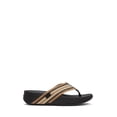 thumbnail image 3 of Fitflop Women's Surfa Stripe-Webbing Toe-Post Sandals, 3 of 7