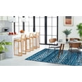 thumbnail image 4 of Safavieh Amsterdam Gladwin Geometric Area Rug, Navy/Beige, 3' x 5', 4 of 10