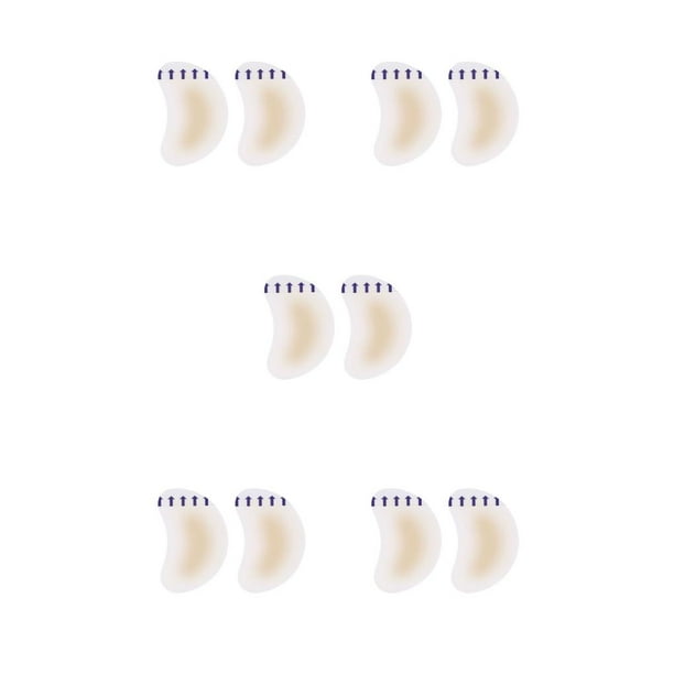 Qarigey Almohadillas protectoras de Gel para talón, 2 uds., pegatinas para zapatos, accesorios para el cuidado de los pies resistentes al Type2 NO2