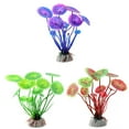 thumbnail image 1 of SPRING PARK Artificial Aquatic Plants Small Aquarium Plants Artificial Fish Tank Decorations，Used for Household and Office Aquarium Simulation Plastic Hydroponic Plants, 1 of 7