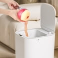 thumbnail image 6 of JMYHOAM Clean Gadgets Intelligent Wastebasket Household Kitchen Bathroom Sensor Wastebasket High Face with Lid Sensor One Button Frequent Open Kick Sensor Cleaning Supplies, 6 of 7