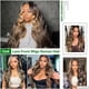 thumbnail image 5 of Pelucas con encaje en la parte delantera QUANDIAN Body Wave, cabello humano 180% de densidad, 5 of 6