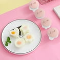 thumbnail image 2 of erfcxs Egg Cooking Kitchen Utensil Boiling Tool Shape Maker For Hard Soft Boiled Eggs Durable PP Material 7.5x7cm, 2 of 5