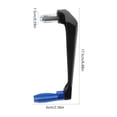 thumbnail image 2 of CIMAXIC Aluminum Alloy Motorcycle Pair, Horn Shape, , 17.5x6x1.5 cm, 2 of 8