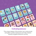 thumbnail image 4 of Children Behavior Star Reward Chore Chart with Full Independence Development Lodestone Dry Dinosaur Self-discipline Form Sticker for Home, 4 of 9
