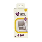 Parent's Choice Baby Proofing Safety Adhesive Latch Kit for Cabinets and Drawers, White, 8 Pack