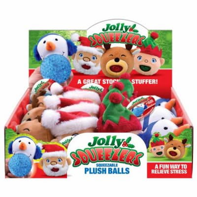 Pelotas de peluche Jolly de Shawshank Ledz, comprimibles, paquete de 12