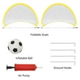 thumbnail image 4 of 1 Set Folding Football Goal Net Soccer Training Goal Net Tent Kids Indoor Outdoor Play Toys Soccer Ball Practice Gate and Pump, 4 of 7