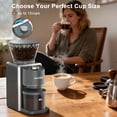 thumbnail image 4 of VAVSEA Conical Burr Coffee Grinder 35 Grind Settings, Electric Bean Coffee Grinder for Espresso, Drip, Pour over, Cold Brew, French Press, Matte Gray, 4 of 11
