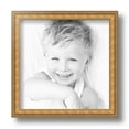 thumbnail image 2 of ArtToFrames 8" x 8" Gold with Star Picture Frame, 8x8 inch Gold Wood Poster Frame (WOM-4755), 1 Pack, 2 of 6