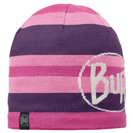 - Buff Headwear Knitted & Polar Winter Hat Beanie Skull Cap Patterned Ovel Plum