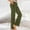 Army Green#1, variant on Fesfesfes Women's Home Wide-Leg Pants Elastic Waistband with Contrast Piping Trousers Loose Flowy Yoga Sweatpants Workout Comfy Jogger(Army Green#1,2XL)
