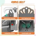thumbnail image 6 of G TALECO GEAR Foldable Toddler Swing, Children’s Swing Set for Backyard, Portable Baby Swing Outdoor, Gray, 6 of 8