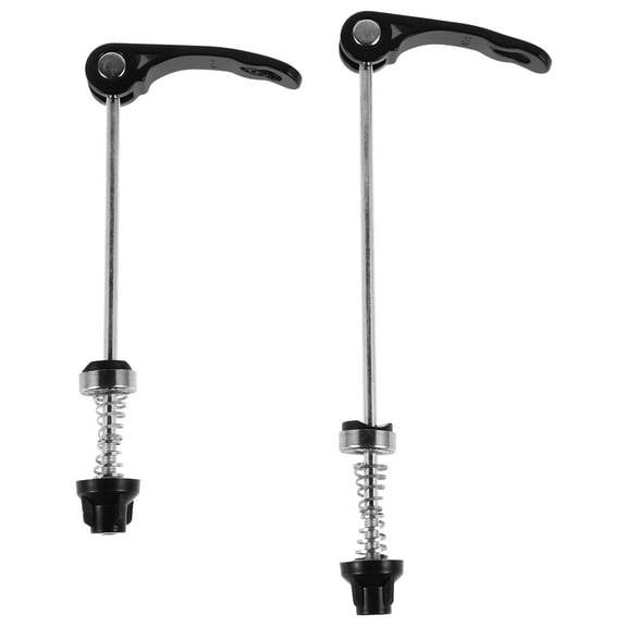 HOMEMAXS 2pcs Quick Release Bike Wheel Skewers Front and Rear Set Easy Installation and Removal Enhance Mountain Biking Experience for Upgrading Bike