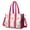 Pomeranian Dogs With, variant on Teacher Tote Bag,Paw Prints and Bones Teacher Utility Tote Bag,Large Work Tote Bags for Women with Multiple Pockets,Top Zipper Closure,13.8x10.6x6.7 Inch