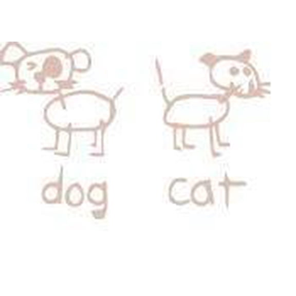 Wall Design Pieces Dog And Cat