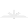 thumbnail image 2 of 84"W x 24 1/2"H x 4"D x 6"F, 7/12 Pitch, Kennewick Architectural Grade PVC Gable Bracket, 2 of 8