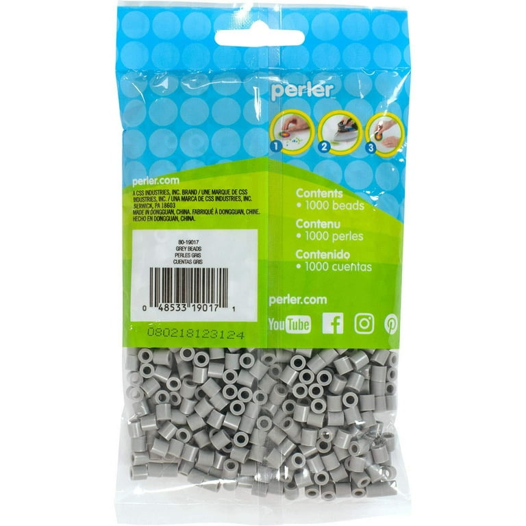 Dark Grey Fuse Beads - 5mm - 1000/Pack