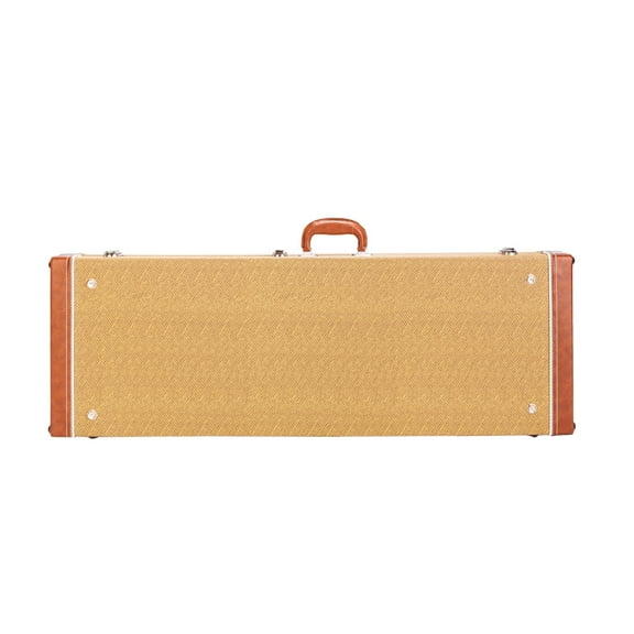 【Replace 24852220】High Grade Electric Guitar Square Hard Case for GST GTL 170 SG and Burning fire Style Flat Yellow