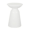 thumbnail image 2 of Aston Metal Outdoor Side Table, White, 2 of 6
