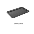 thumbnail image 2 of 2 Piezas Bandejas Para Hornear Rectangular, 43x28cm Xtellar negro, 2 of 4