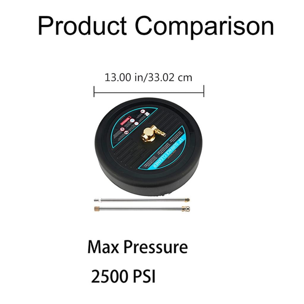 CEORPER 2500PSI 13Inch Pressure Washer Floor Cleaner Pressure Washer Surfaces Cleaner