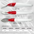 thumbnail image 2 of 2PC Minnow Fishing Bait Sinking 140mm 40g Artificial Salt Water Wobblers Blues lures, 2 of 4