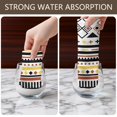 thumbnail image 6 of 6 Pcs Funny Kitchen Towels,Yellow Ethnic Geometric Pattern Microfiber Dish Towels,Kitchen Tea Towels,Kitchen Towel Set (18" X 26"), 6 of 7