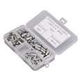 thumbnail image 4 of Wire Ferrule, Firm Connection Ferrules Connector Male Female Copper 200Pcs  For Equipment, 4 of 8