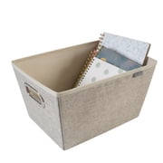 Simplify Grommet Storage Jute Basket