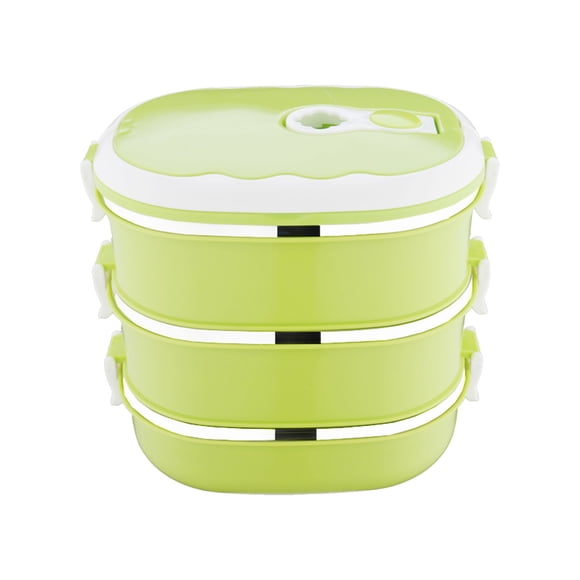 pstuiky Lunch Box Kids, 3-layer 2700ml Rectangular Food Lunch Box Stainless Steel Lunch Box Lunch Box Food Storage Box Children's Lunch Box Hot Food Lunchbox Kids Girls Lunch Bag School Savings