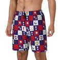 thumbnail image 1 of Fotbe golf Men’s Swim Trunks Quick Dry Swim Shorts Board Shorts with Mesh Lining-3X-Large, 1 of 6
