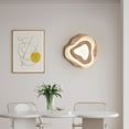 thumbnail image 2 of Arturesthome Nordic Irregular Flush Mount Solid Wooden Ceiling Light For Living Room, 2 of 18
