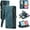 Blue, variant on Ozmatip Magnetic Leather Flip Cell Phone Case with Lanyard Strip for Apple iPhone 11, Rose Pink
