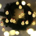 thumbnail image 5 of Hwkond Ourdoor Christmas Lights Christmas LED String Lights Snowman Indoor Outdoor Party Tree Decor on Clearance, 5 of 7
